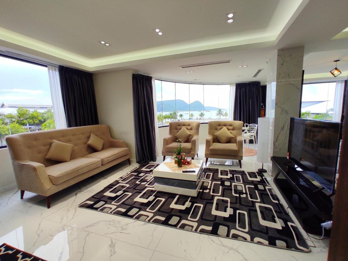 Shell Out Beach Club Suite Kuah Bagian luar foto